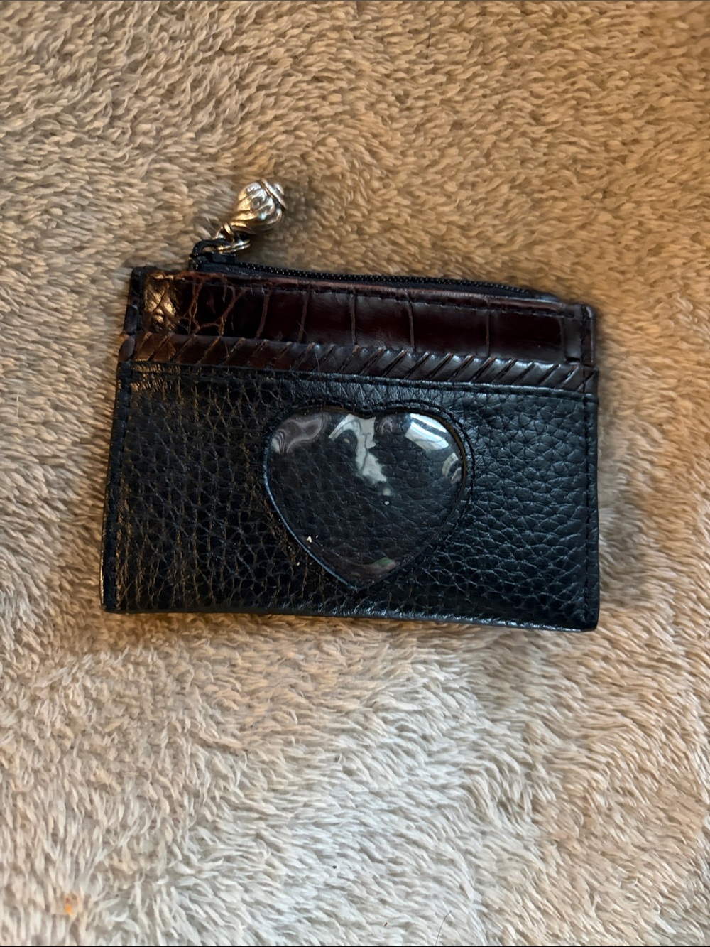 Brighton ID holder/coinpouch with dust bag
